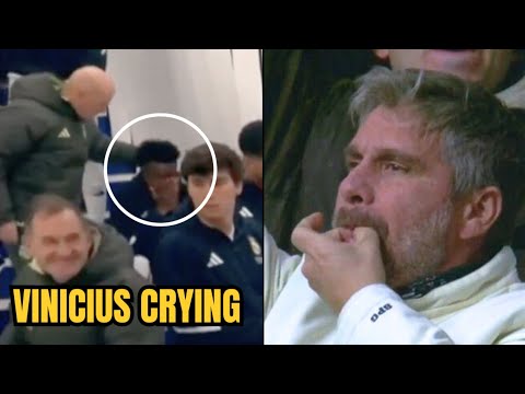 Vinicius Crying in the Tunnel after Being Booed by Real Madrid fans 😳 | Florentino Perez Reaction