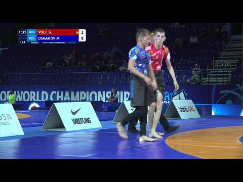 Round 5 Men's GP No-Gi - 46 kg: G. VULF (RUS) v. M. OSMANOV (RUS)