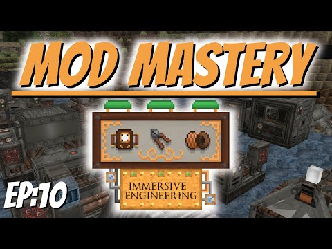 Mod Mastery - Immersive Engineering EP-10 ~ Thermoelectric Generator & Fermenter!