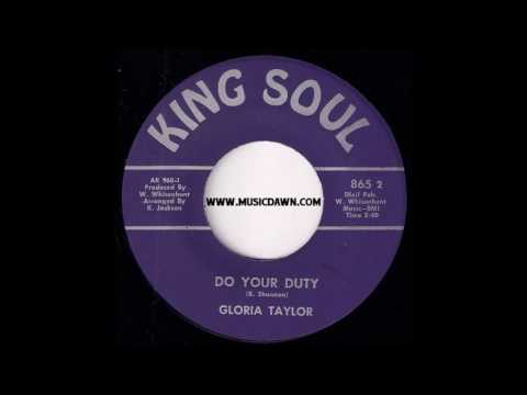 Gloria Taylor - Do Your Duty [KING SOUL] 1968 Sister Soul Funk 45