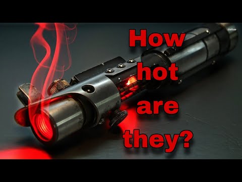 How hot is a lightsaber? || How do lightsabers work?