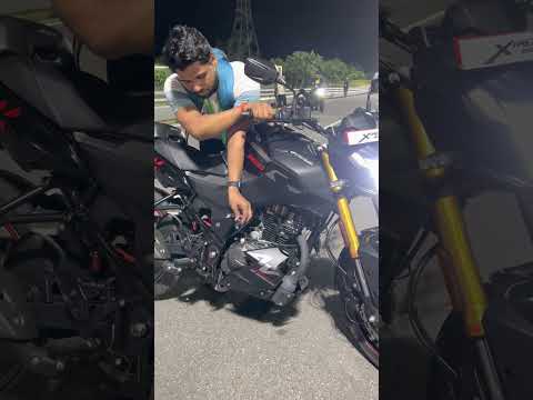 Thumbnail for 2023 Hero Xtreme 160R 4Very Pro Exhaust Sound #Xtreme160r4vpro #shorts