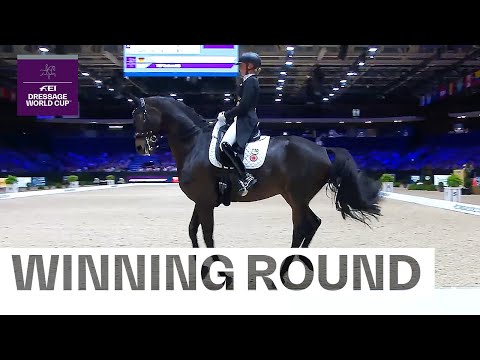 This Girl is on Fire! ❤️‍🔥 Jessica von Bredow-Werndl | Winning Round | FEI Dressage World Cup™