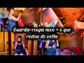 Arrumando Meu Quarto Meu Guarda Roupa Novo E O Que Restou Do Antigo