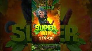 Slot Game play | Fortune Jungle | Super Win | #bigwin #slots #freespins