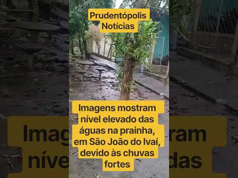 Rio Ivaí no Paraná não para de subir