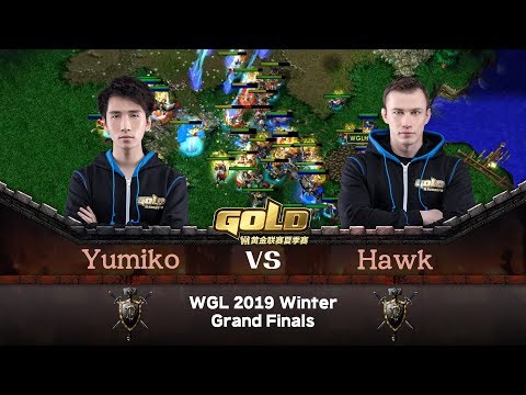 Yumiko (H) vs Hawk (H) 워크3 Gold League 2019 Winter Grand Finals 20강 A조 (Warcraft 3)