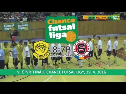 Nejzbach Vysoké Mýto - AC Sparta Praha 8:7 pp (1:1,4:4 - 0:2,3:0)