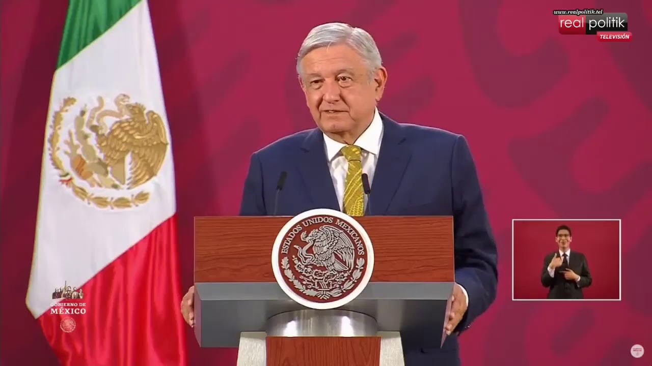México: El presidente Andrés Manuel López Obrador reporta la situación del coronavirus en el país