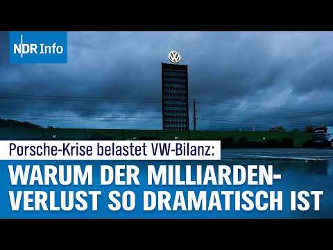 VW kämpft mit enormen Verlusten wegen Porsche | NDR Info