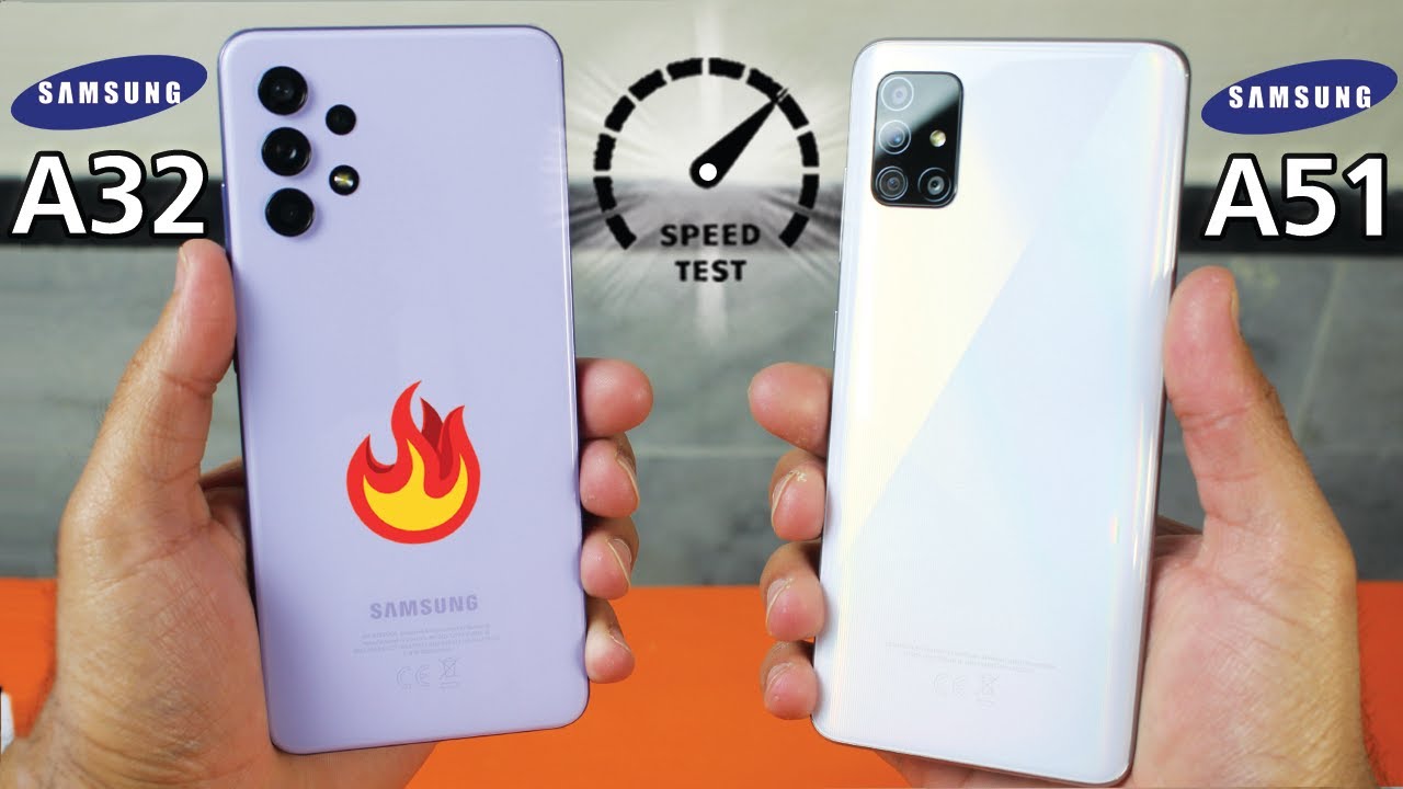 Samsung Galaxy A32 vs Samsung Galaxy A51 - Speed Test⚡ | A32 is a Killer🔥