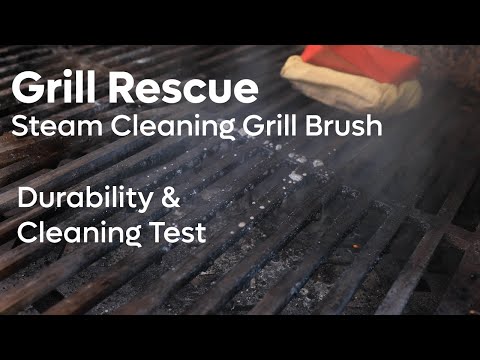 Grill Rescue Grill Brush | Steam Cleaning Grill Brush | How Good Is It And Does It Actually Work