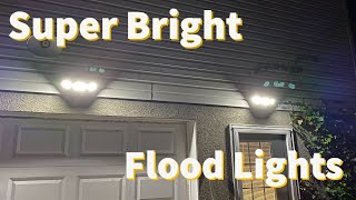 Reviewing Solar Flood Lights By JESLED - Nice & Bright!