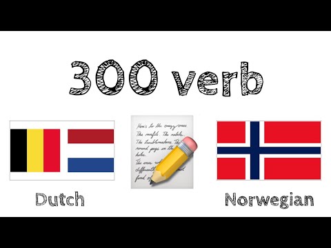 300 verb + Lesing og lytting: - Nederlandsk  + Norsk