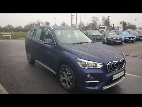 2019 BMW X1 sDrive18d. Med Blue