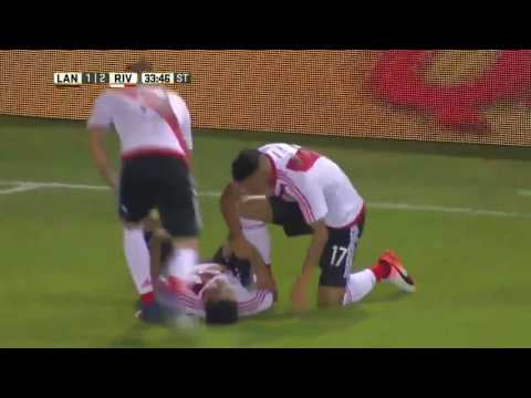 Lanús vs River Plate (1-3) Primera División 2017 - todos los goles resumen