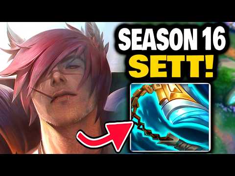 HOW to SETT jungle in SEASON 16!!!