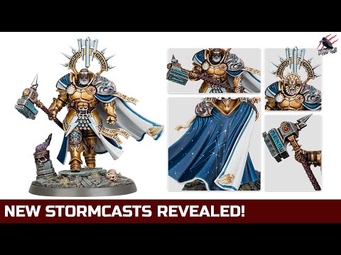 NEW STORMCAST ETERNALS REVEALED! Warhammer Age Of Sigmar Preview New Models Revealed