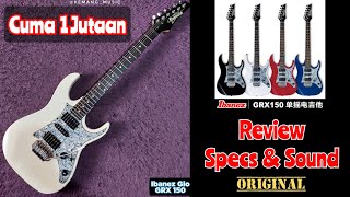 Video thumbnail for IBANEZ GRX 150 rekomendasi gitar 1 jutaan #ibanezgio #ibanezgrx150 #gitarpemula by kemang music