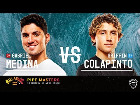 Gabriel Medina vs. Griffin Colapinto - Semifinals, Heat 2 - Billabong Pipe Masters 2019
