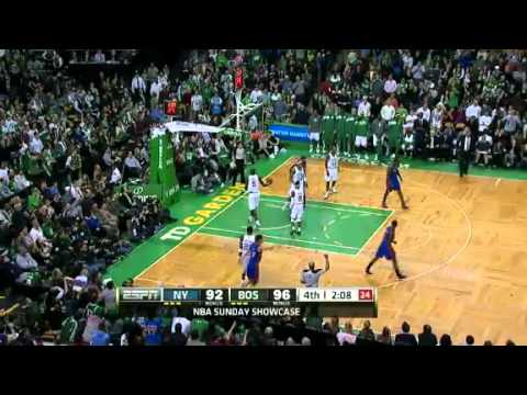 NBA New York Knicks Vs Boston Celtics Recap 03/04/2012 Rondo 3D