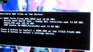 Install Guitar Hero DLCWii - Part 2 - Hackwii.se