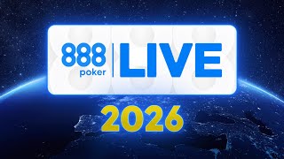 Announcing the Huge 888poker LIVE 2026 Line-up!