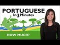 Learn Brazilian Portuguese - Brazilian Portuguese in 3 Minutes 