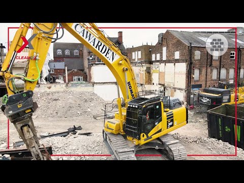 Komatsu PC360LC with reversible fan | Cleanfix