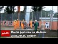 Wideo: Monta� jupiter�w na g�ogowskim stadionie
