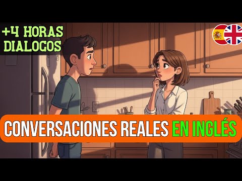 Aprende Inglés con Diálogos Reales de la Vida Cotidiana 🚀 | Recopilación de Clases +4 horas