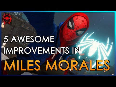 5 Massive Improvements in Spiderman Miles Morales (No spoilers)