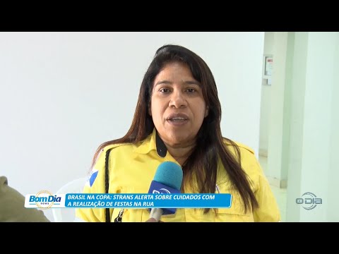 Brasil na Copa: STRANS alerta sobre cuidados com a realização de festas na rua 24 11 2022