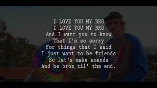 Jake Paul - I Love You Bro (Song) feat Logan Paul Official Music LYRICS