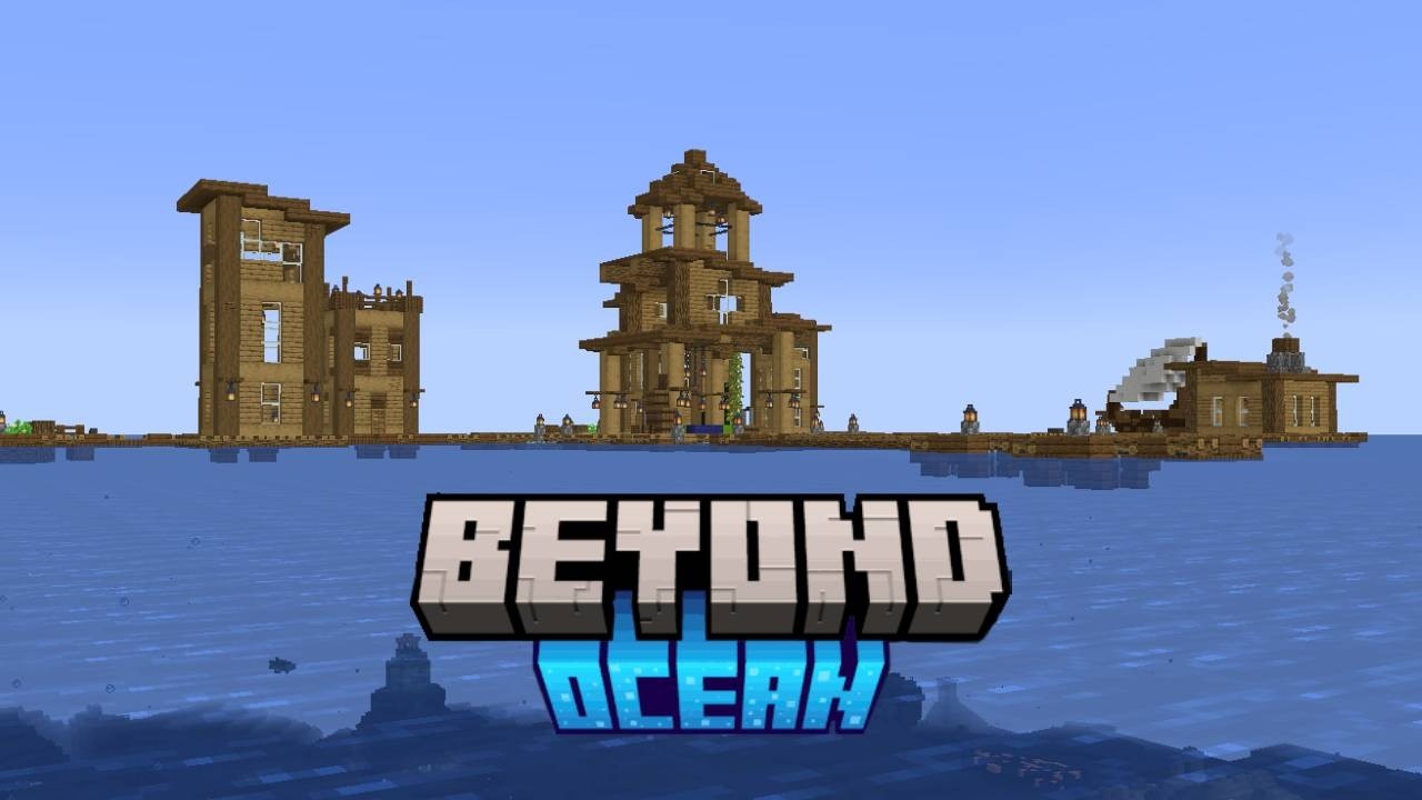 TESTING a NEW MINECRAFT MODPACK Beyond Ocean Episode 1: Ocean Adventure Awaits