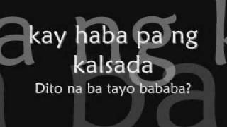 Jimmy Bondoc Hanggang Dito nalang - Lyrics