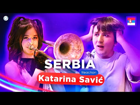 Reaction to Serbia at Junior Eurovision 2022 | Katarina Savic – Svet Bez Granica 🇷🇸