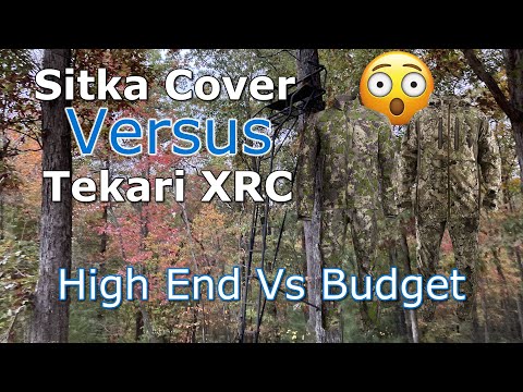 Sitka Cover Vs Tekari XRC - High End Camo Patterns Vs Walmart Tekari XRC - Viewer Request