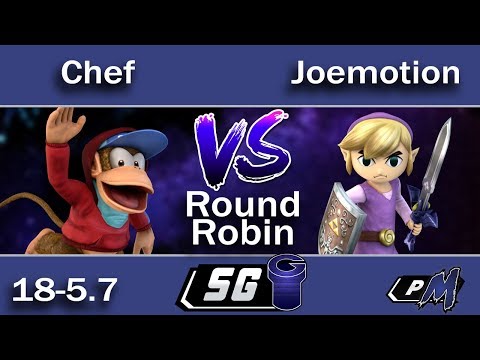 SG 18-5.7 RR - Chef (Diddy Kong) vs sfy | Joemotion (Toon Link)