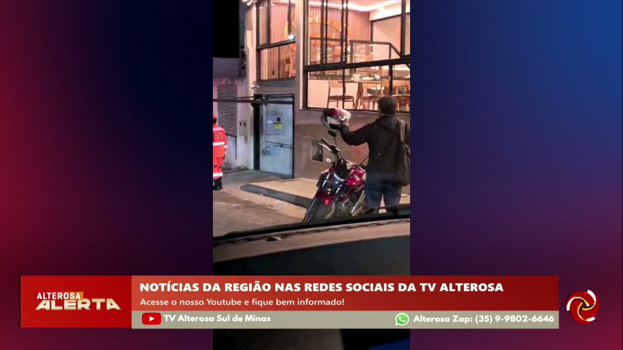Trabalhador ferido após acidente com álcool em padaria em Varginha