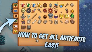 Stardew Valley How To Get all Artifacts/all Locations