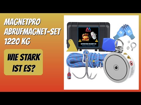 BEWERTUNG (2026): Magnetpro Abrufmagnet-Set 1220 KG. Infos