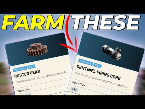 ARC Raiders: How to Get ALL Materials for Level 3 Workbench (Rusted Gears, Sentinel Parts & More!)