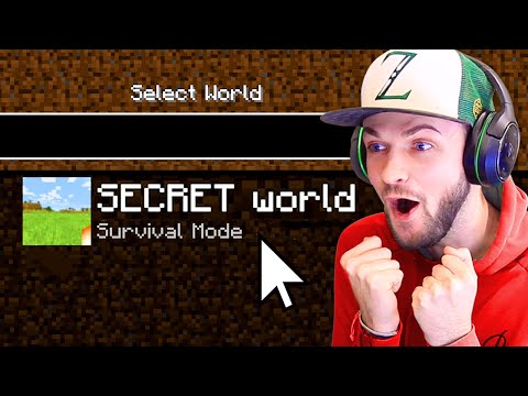 Ali-A - Welcome to my SECRET Minecraft world... (Part 1)