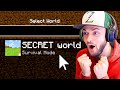 Welcome to my SECRET Minecraft world... (Part 1)