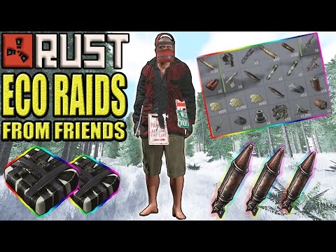 Rust: ECO RAIDS FROM FRIENDS - Solo Jackpot & Duo Raiding a Clan | vanilla ( Solo/Duo Rust Raids )