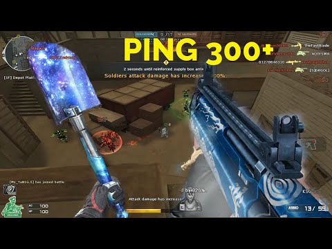 Crossfire NA ( Đột Kích ) 2.0 : KSG 15 Blue Silver Dragon - Hero Mode X - Zombie V4