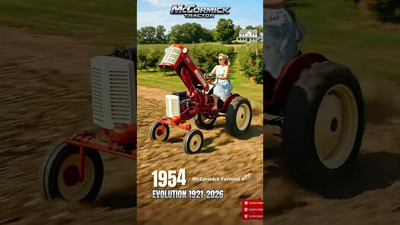 McCormick Tractor Evolution (1921-2026) | From 1921 Iron to the Massive X8! ShiftEvo