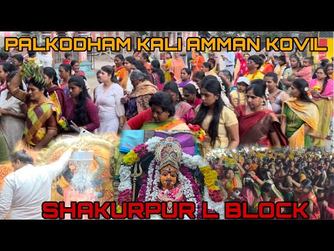 Shakurpur L Block | Kali Amman Kovil | PALKODHAM | Devi maha Mariamman Kovil | Date 12/2/2026