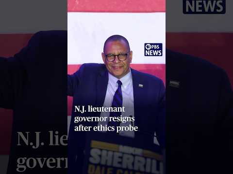 N.J. lieutenant governor resigns after ethics probe